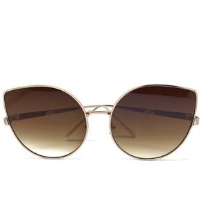 Brown Cateyes Sunglasses